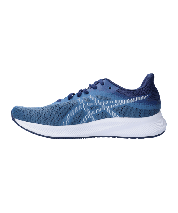 Asics Patriot 13 Blau Weiss F400 Laufschuh - blau