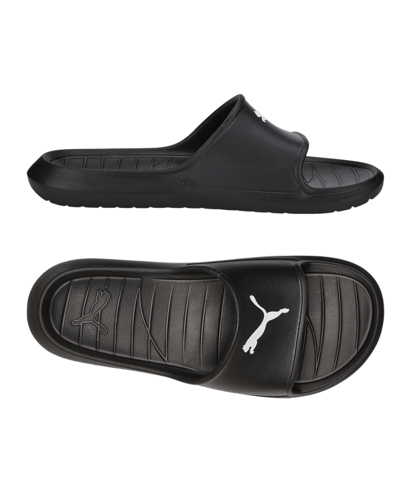 PUMA Divecat v2 Lite Badelatsche Schwarz F02 - schwarz