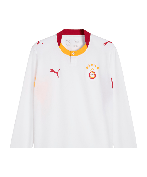 PUMA Galatasaray Istanbul Replica Shirt met lange mouwen 3rd 2026/2027 Wit K02 - wit