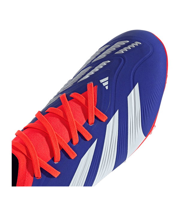 adidas Predator Pro FG Advancement Weiss Rot - weiss