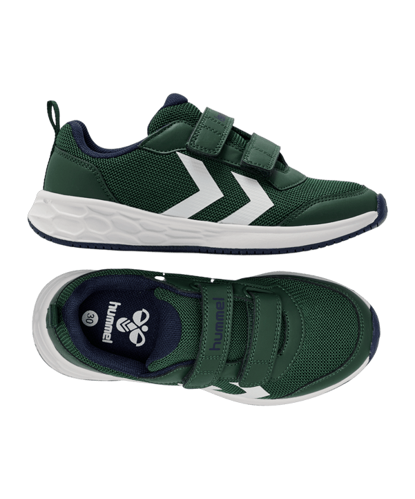 hummel Kids Turbo Run 1.0 Schuh Grün F6195 - gruen