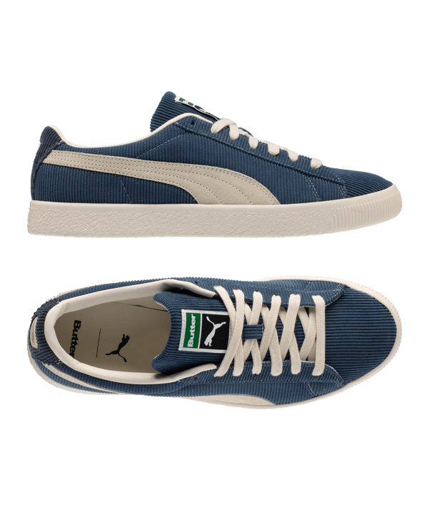 PUMA X Butter Goods Basket Vtg Sneaker Blau F001 - blau