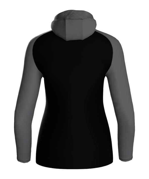 JAKO Iconic Kapuzenjacke Damen Schwarz F801 - schwarz