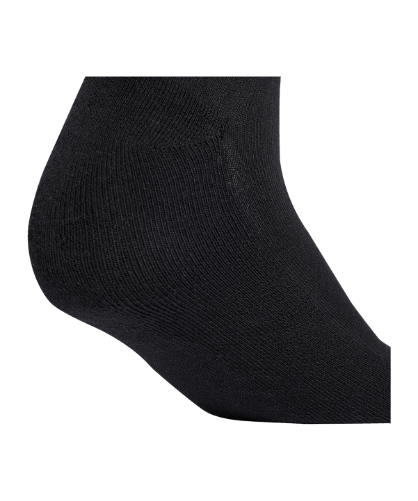 adidas Originals 3 Stripes Ankle 3er Pack Socken Schwarz - schwarz