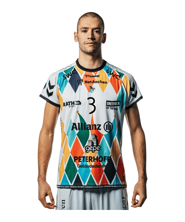 Hummel SWD PW Düren Karneval Shirt Home 2025/2026 Wit K9001 - wit
