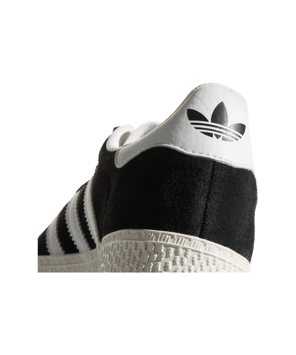 adidas Originals Gazelle Kids (C) Schwarz Weiss - schwarz