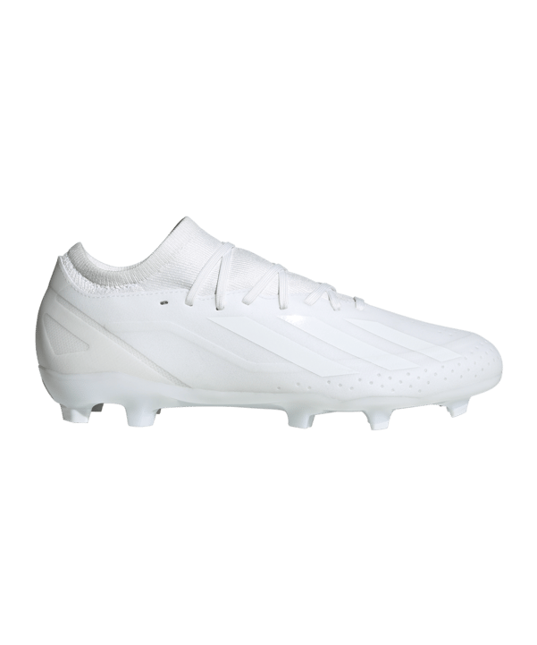 adidas X Crazyfast.3 FG Pearlized Weiss - weiss