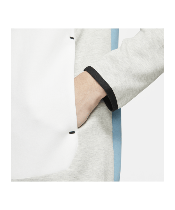 Nike Tech Fleece Windrunner Blau Weiss F424 - blau