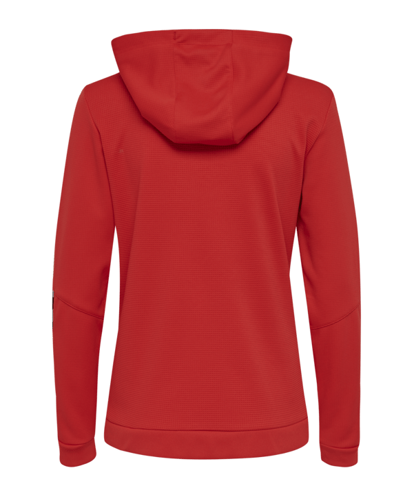 Hummel Authentic Poly Kapuzenjacke Damen F3062 - rot
