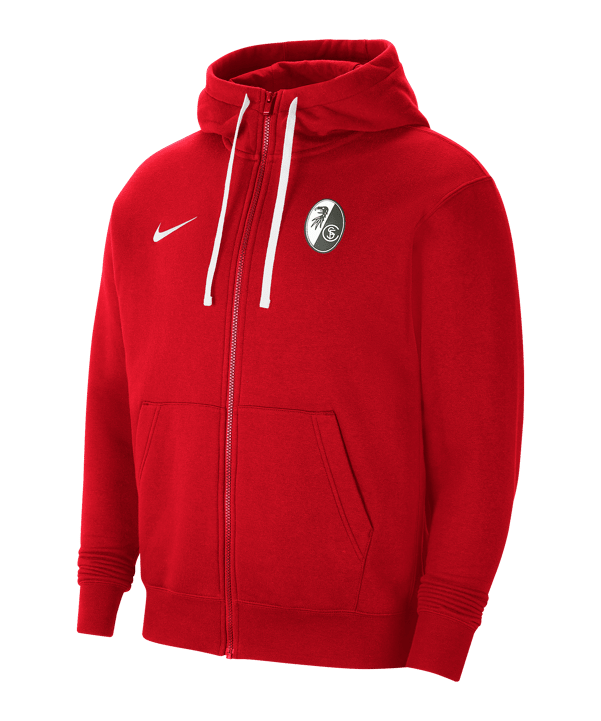 Nike SC Freiburg Sweatjacke Rot F657 - rot