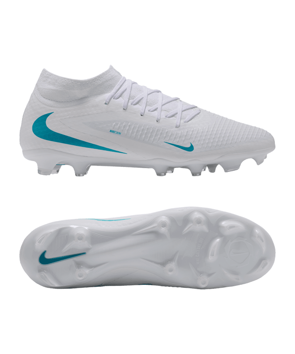 Nike Phantom 6 High Academy MG Bright Lights Bianco C100 - bianco