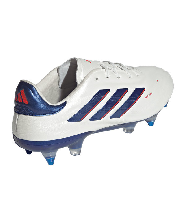 adidas COPA Pure 2 Elite SG Advancement Weiss Blau - weiss