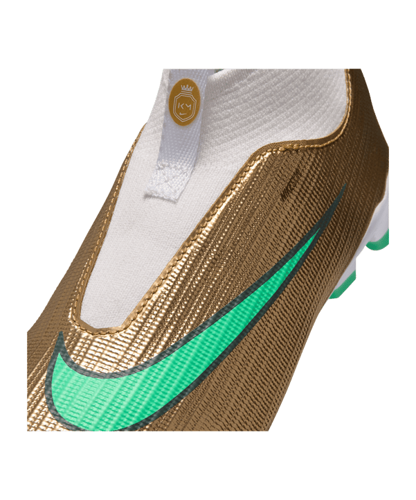 Nike Jr Air Zoom Mercurial Superfly XI Academy MG Kylian Mbappe Kids Gold F701 - gold