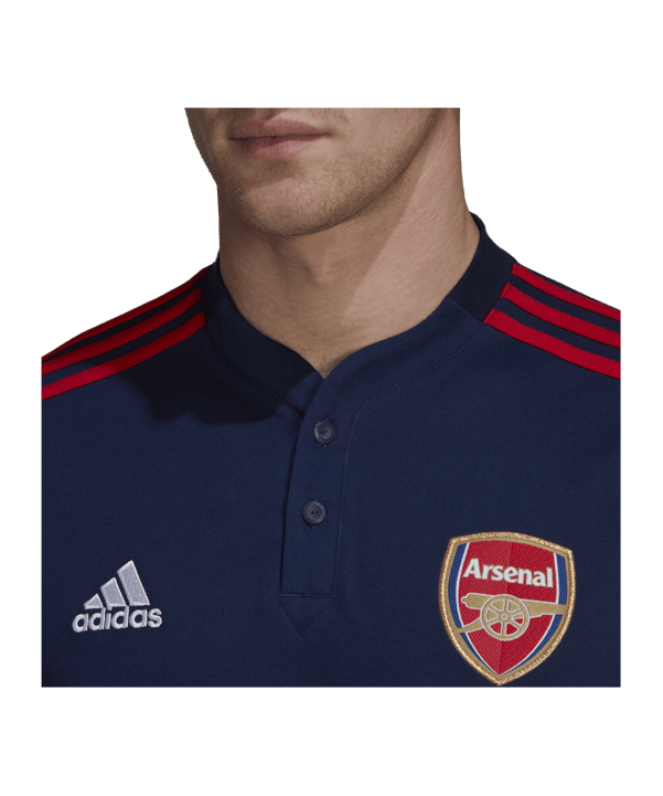 adidas FC Arsenal London Poloshirt Blau - blau