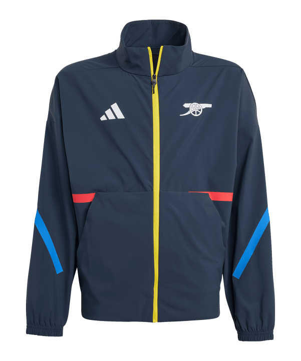 adidas FC Arsenal London Anthem Jacke Kids Blau - blau