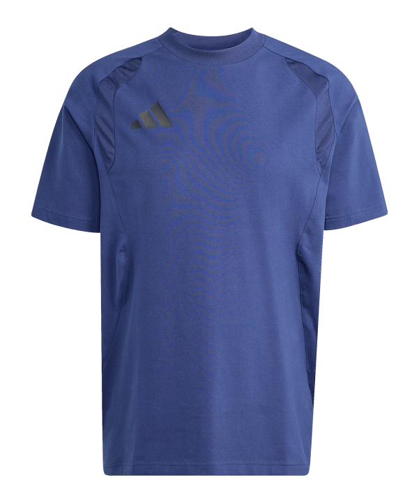 adidas Tiro Travel T-Shirt Dunkelblau - schwarz