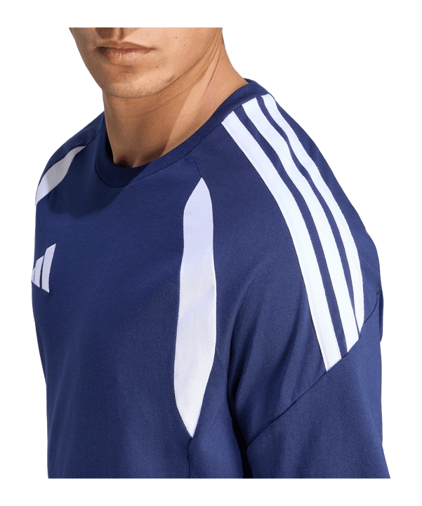 adidas Tiro 26 League Trainingsshirt Dunkelblau - weiss