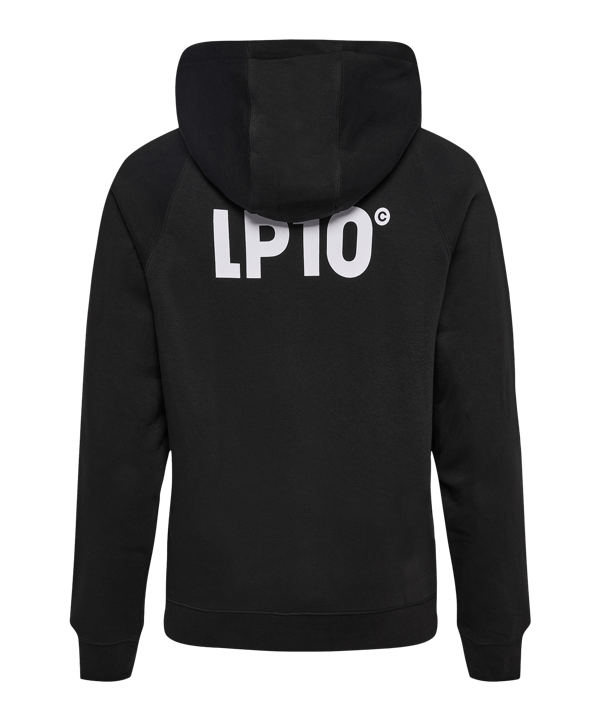 Hummel LP10 Cotton Hoody Schwarz F2001 - schwarz