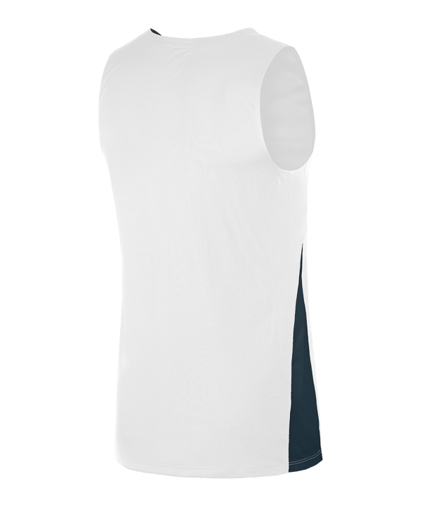 Nike Team Basketball Stock Trikot Weiss Blau F101 - weiss