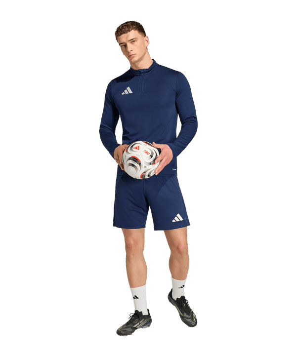 adidas Entrada 26 Short Dunkelblau - weiss