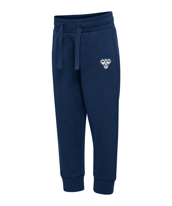 Hummel Mini Reg Logo Hose Kids Blau F7459 - blau