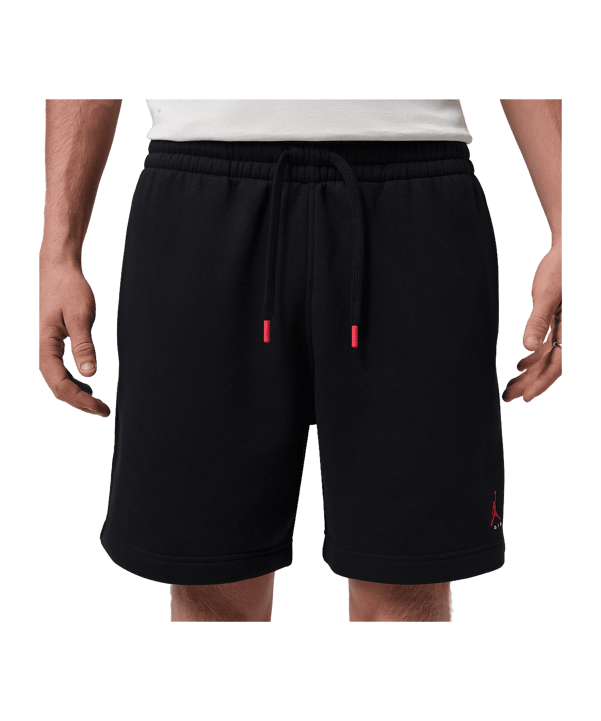 Jordan Brookyln Fleece Short Schwarz