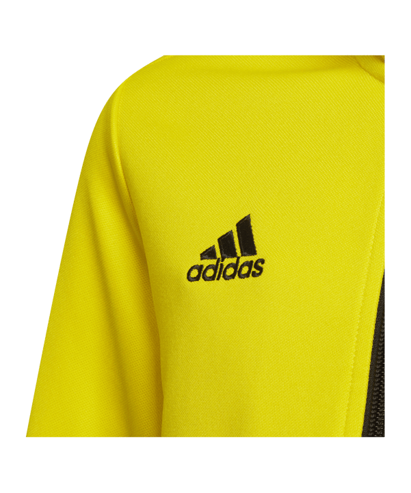 adidas Entrada 22 TK Trainingsjacke Kids Gelb - gelb