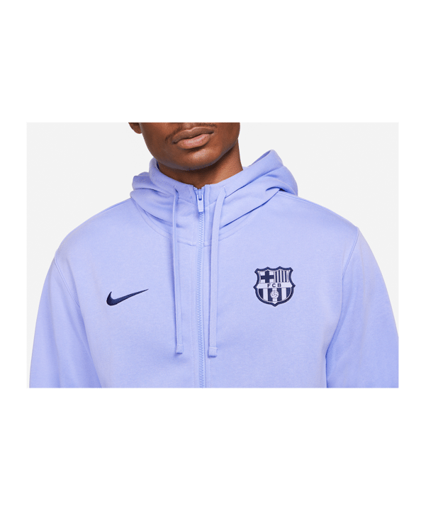 Nike FC Barcelona Kapuzenjacke Blau F580 - blau