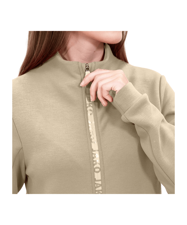 JAKO Pro Casual Jacke Damen Beige F385 - beige