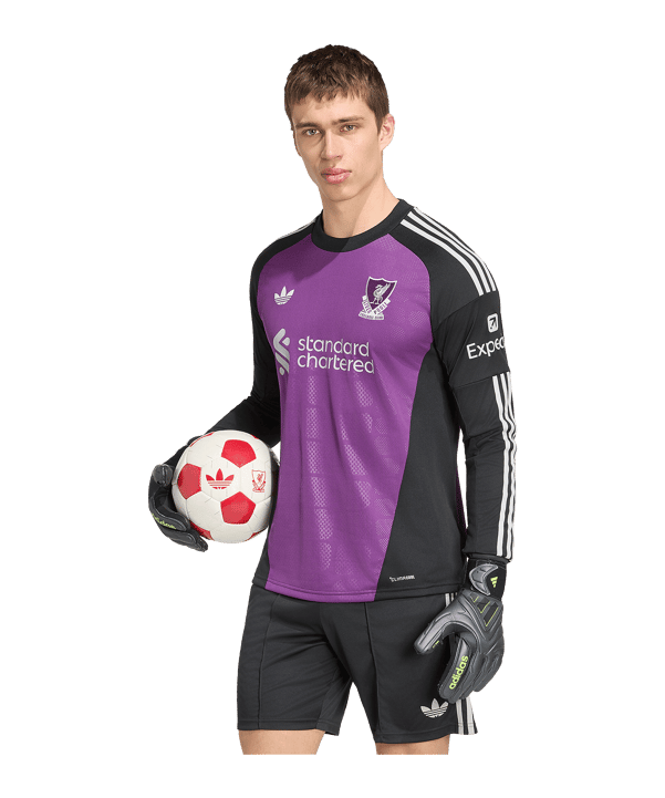 adidas Liverpool FC Keepersshirt met lange mouwen Away 2026/2027 Paars - paars