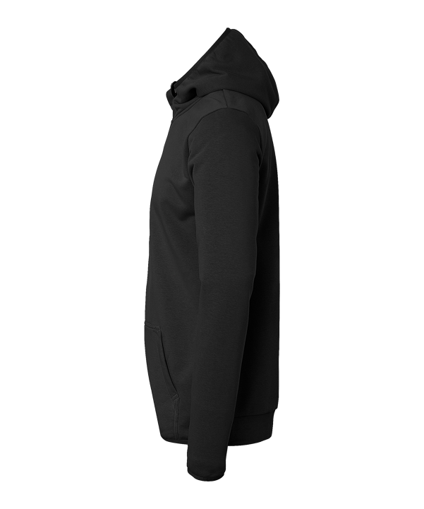 uhlsport Essential Kapuzenjacke Kids Schwarz F01 - schwarz