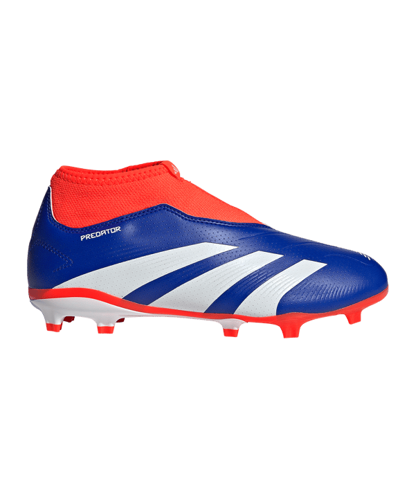 adidas Predator League LL FG Advancement Kids Blau Weiss - blau