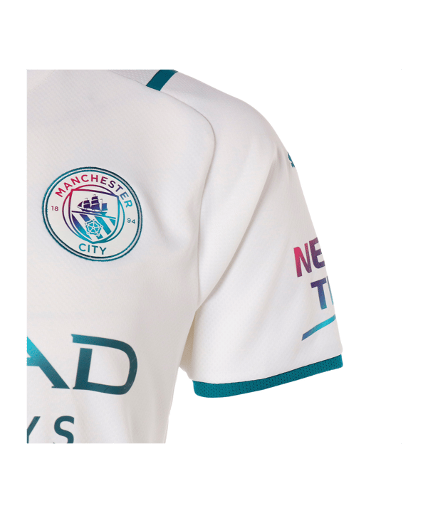 PUMA Manchester City Trikot Away 2021/2022 Weiss F02 - weiss