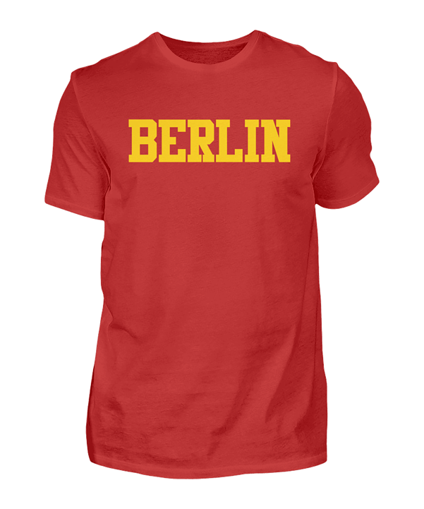 T-Shirt "Berlin" Rot - rot