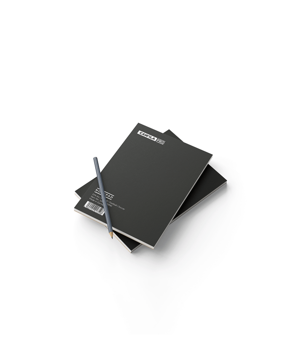 Cawila PRO 50 Blatt A6 Notepad Lehrblock Weiss - weiss