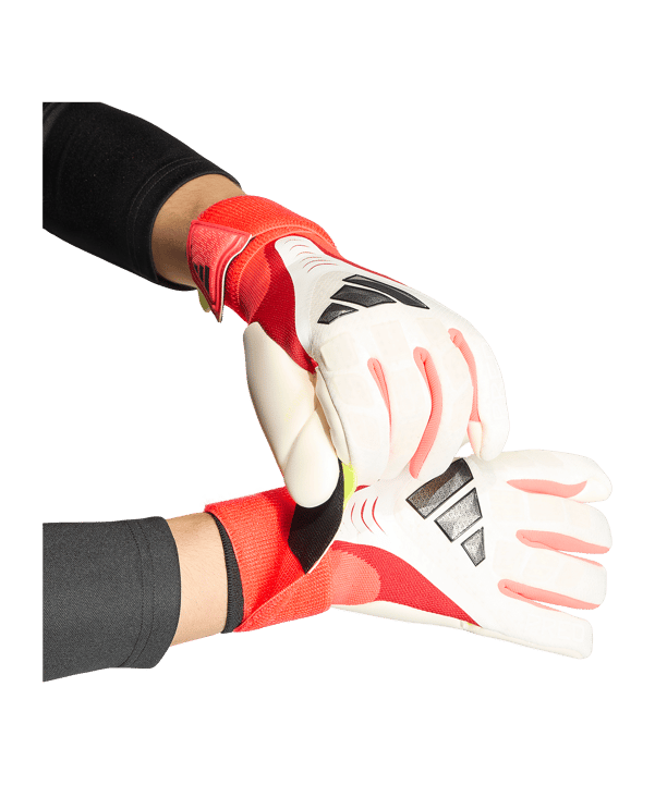 adidas Predator Pro Strap Torwarthandschuhe Weiß - weiss