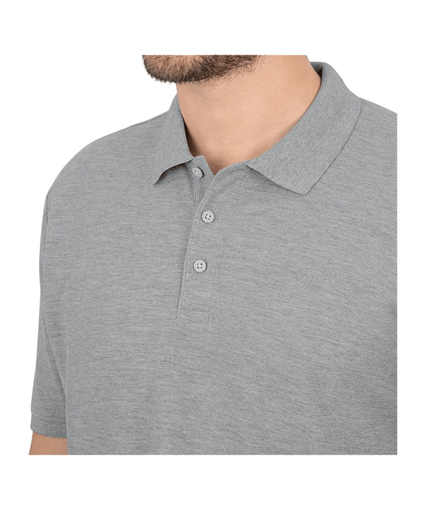 JAKO Polo Grijs K520 - grijs