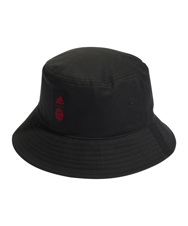 adidas FC Bayern München Bucket Hat Schwarz Rot | Fan-Shop | Replica