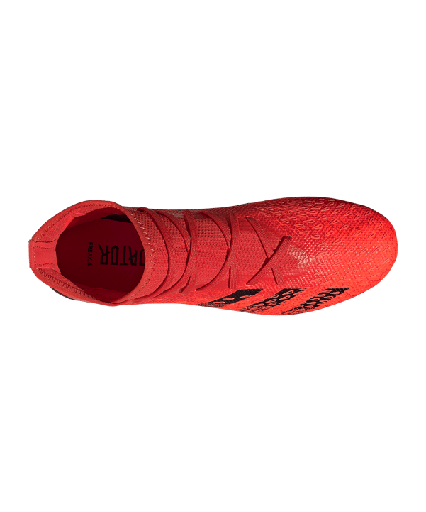 adidas Predator FREAK.3 MG Rot Schwarz - rot