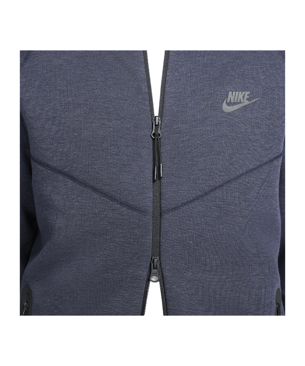 Nike Tech Fleece Windrunner Jacke Blau F473 T - blau