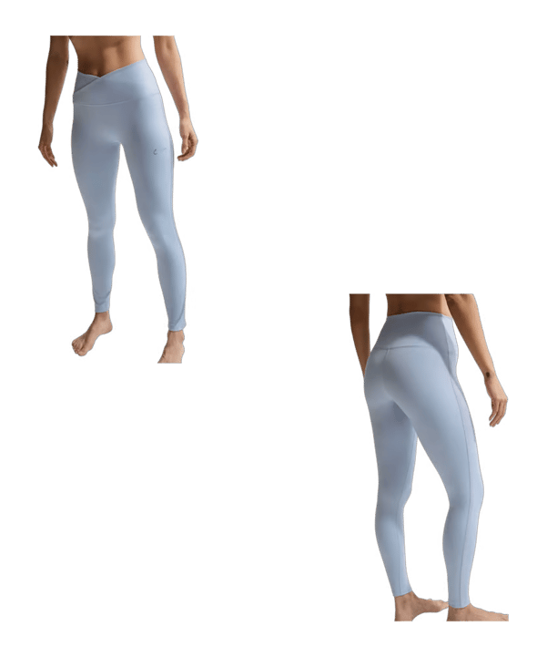 Nike One High Rise Leggings Donna Blu C407 - blu