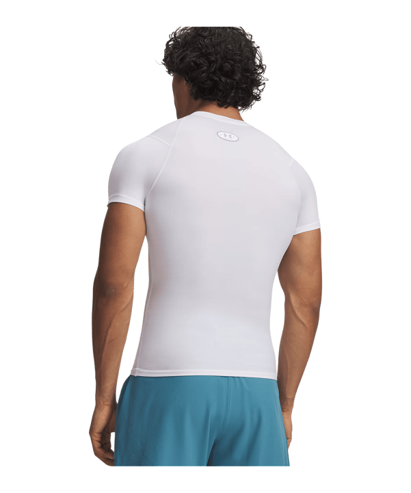 Under Armour HG Elite Comp. T-Shirt Weiß F100 - weiss