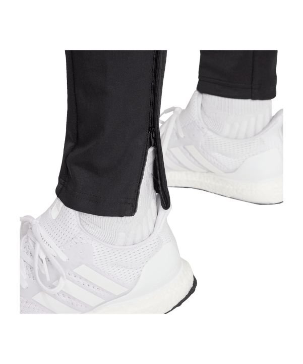 adidas Tiro Trainingshose Schwarz Weiss - schwarz