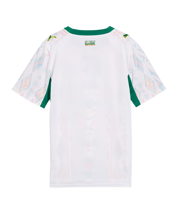 PUMA FSF Senegal Maglietta Home CM 2026 Kids Bianco C01 - bianco