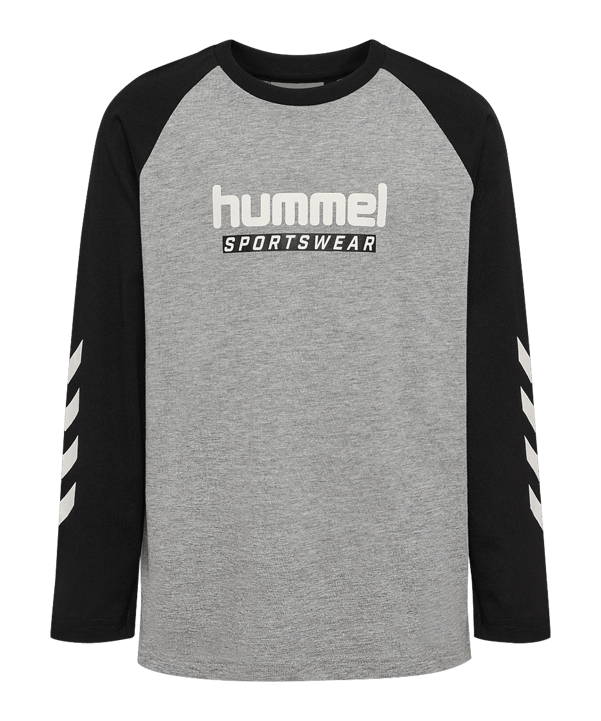 hummel Logo L/S Lange Mouwen Kinderen Grijs K2006 - grijs