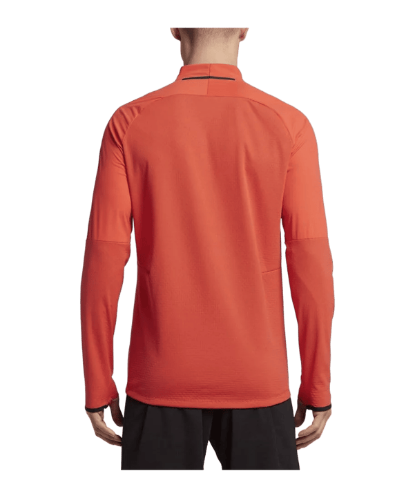 Nike Shield Strike Football Drill Top 1/4 Zip F852 - orange