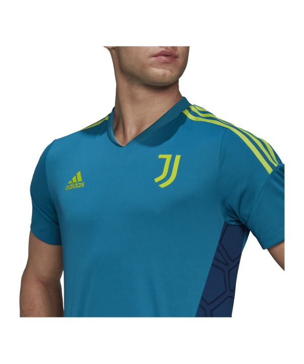 adidas Juventus Turin Trainingsshirt Blau - blau