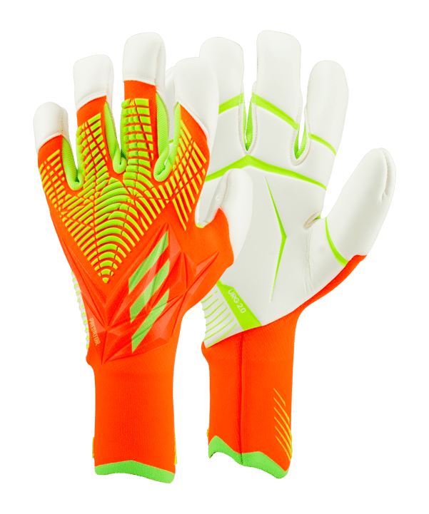adidas Predator Pro HC Game Data TW-Handschuhe Rot Grün - rot