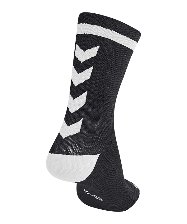 Hummel Elite Indoor Sock Low Socken Schwarz F2114 - schwarz