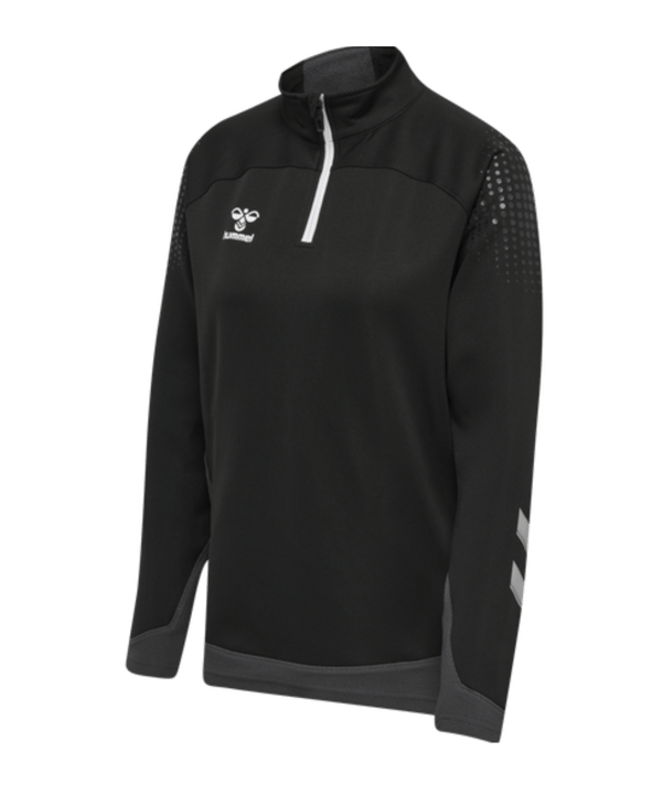 Hummel hmlLEAD HalfZip Sweatshirt Damen F2001 - schwarz